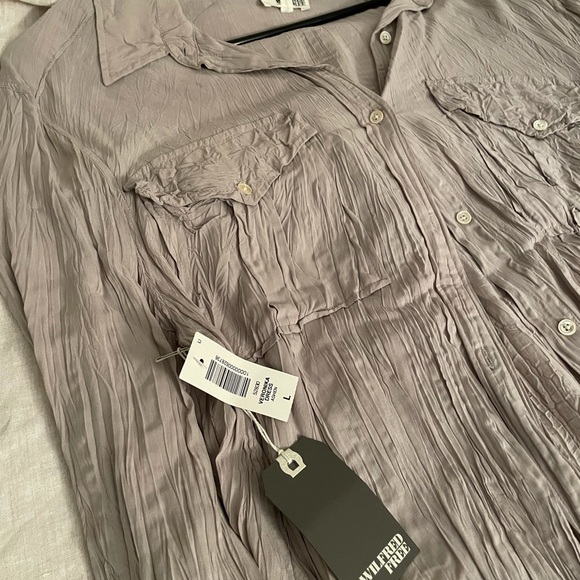 NWT Aritzia Wilfred Free Veronica Shirt Dress - Picture 3 of 6